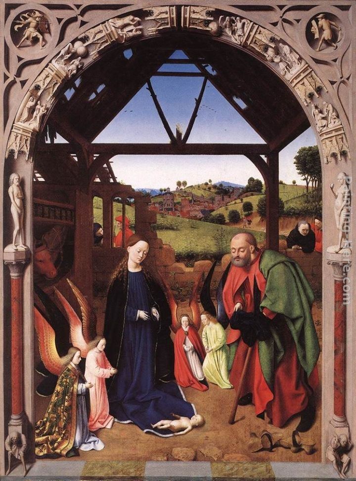 Petrus Christus The Nativity